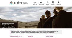 Desktop Screenshot of lakshyastrategic.com